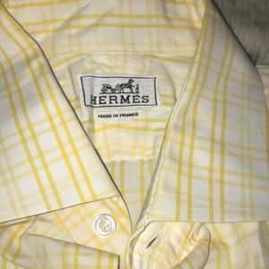 Men’s Hermès button up shirt